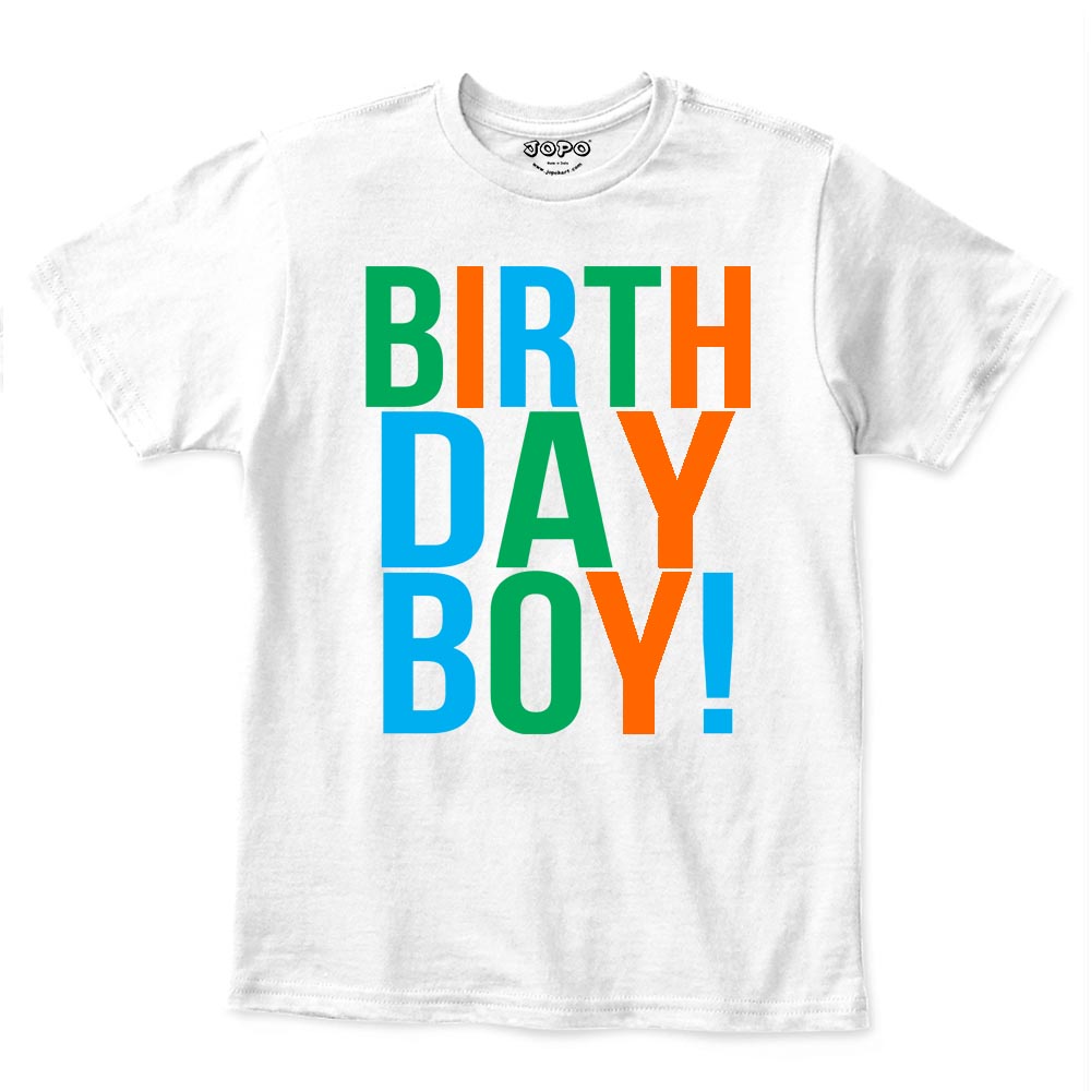 Birthday Boys Tshirt for Boys