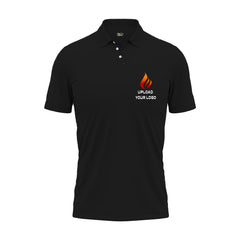 Black Collar Tshirt - Customised