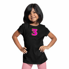 3 Birthday Theme Kids T-shirt