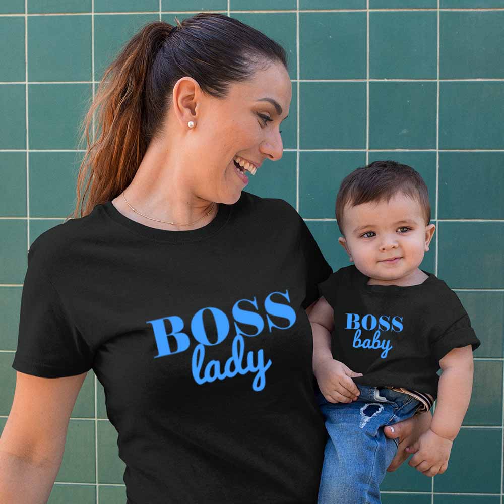 Boss Lady -Boss Boy Mom & Son