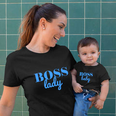Boss Lady -Boss Boy Mom & Son