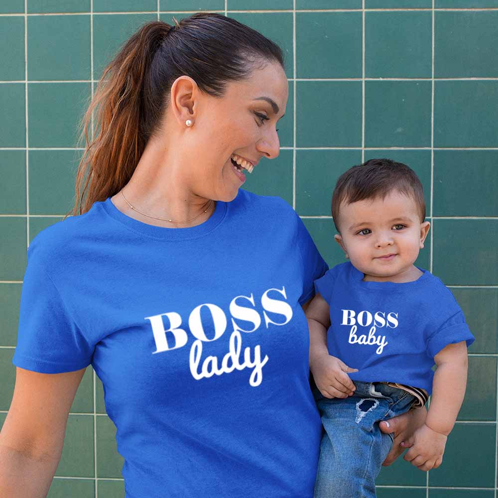 Boss Lady -Boss Boy Mom & Son