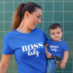 Boss Lady -Boss Boy Mom & Son