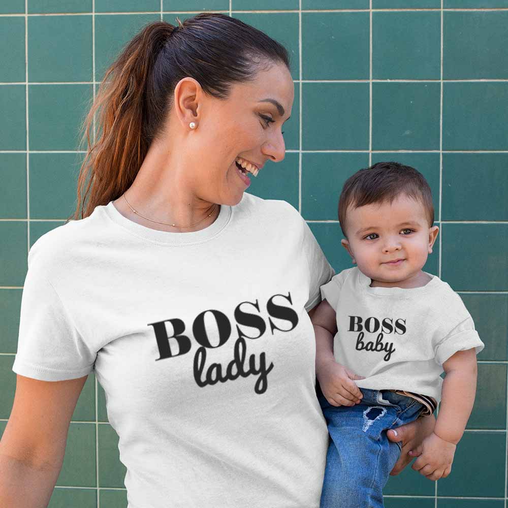Boss Lady -Boss Boy Mom & Son
