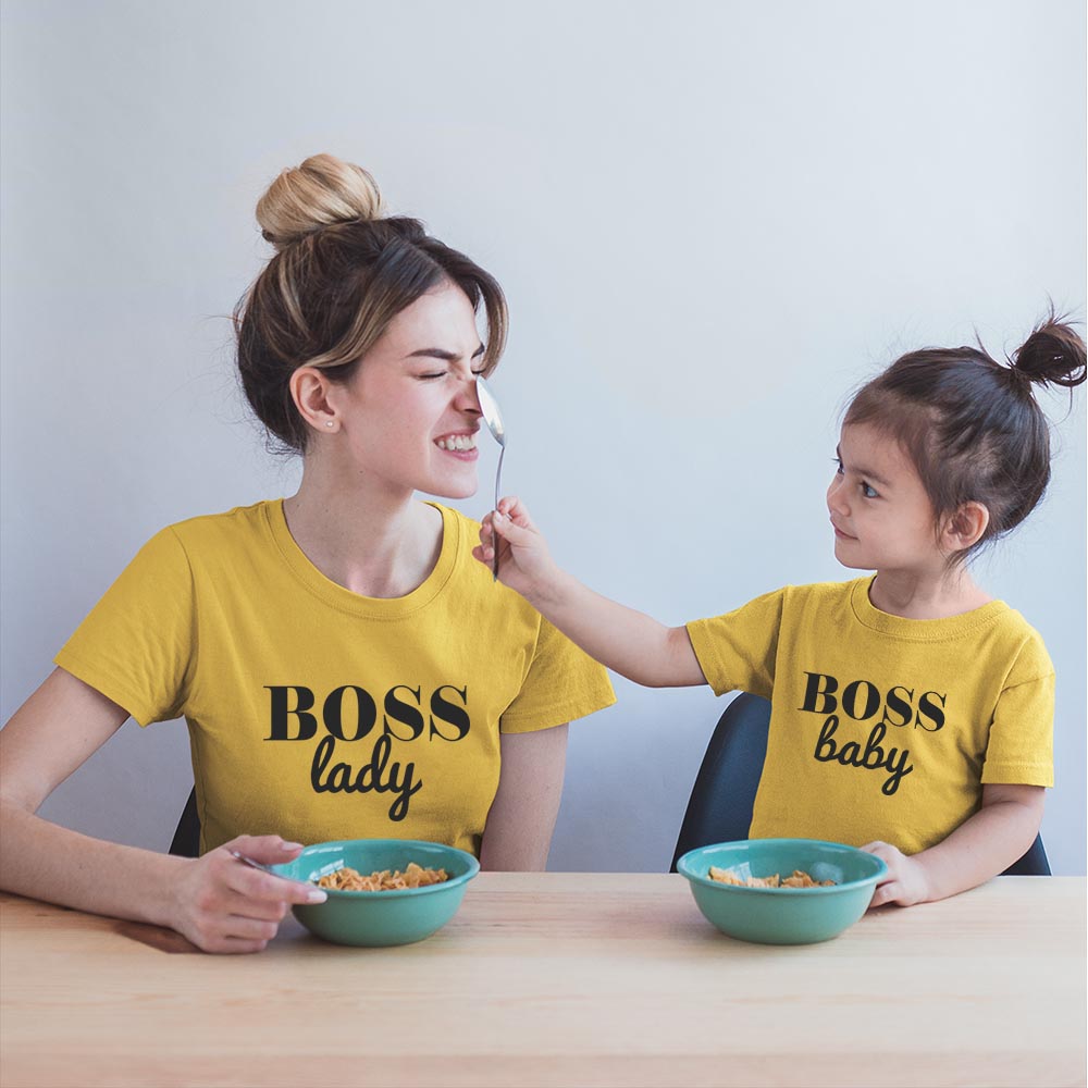 Boss Lady - Boss Baby Mom & Daughter