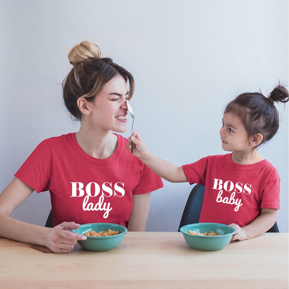 Boss Lady - Boss Baby Mom & Daughter