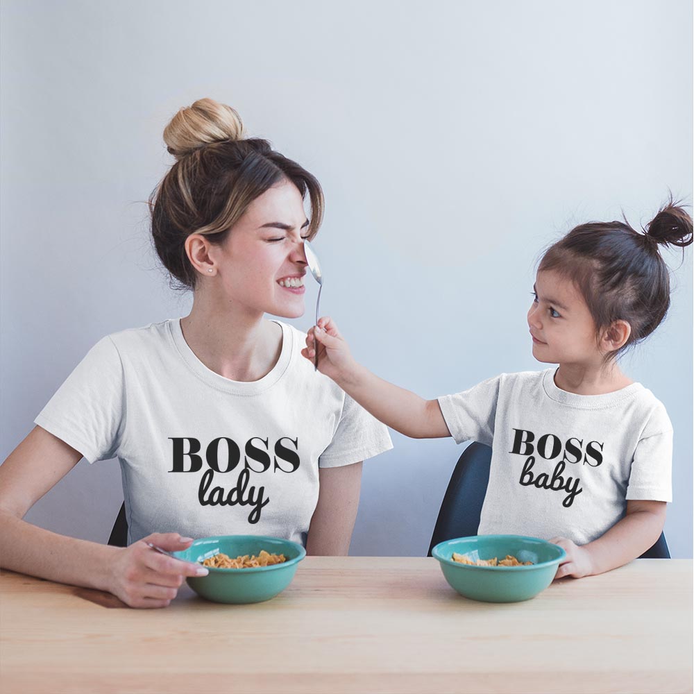 Boss Lady - Boss Baby Mom & Daughter