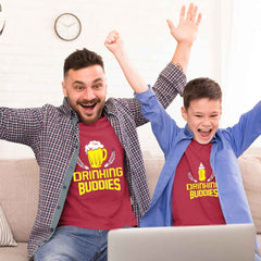 Brew & Moo Combo - Drinking Buddies Matching Tees