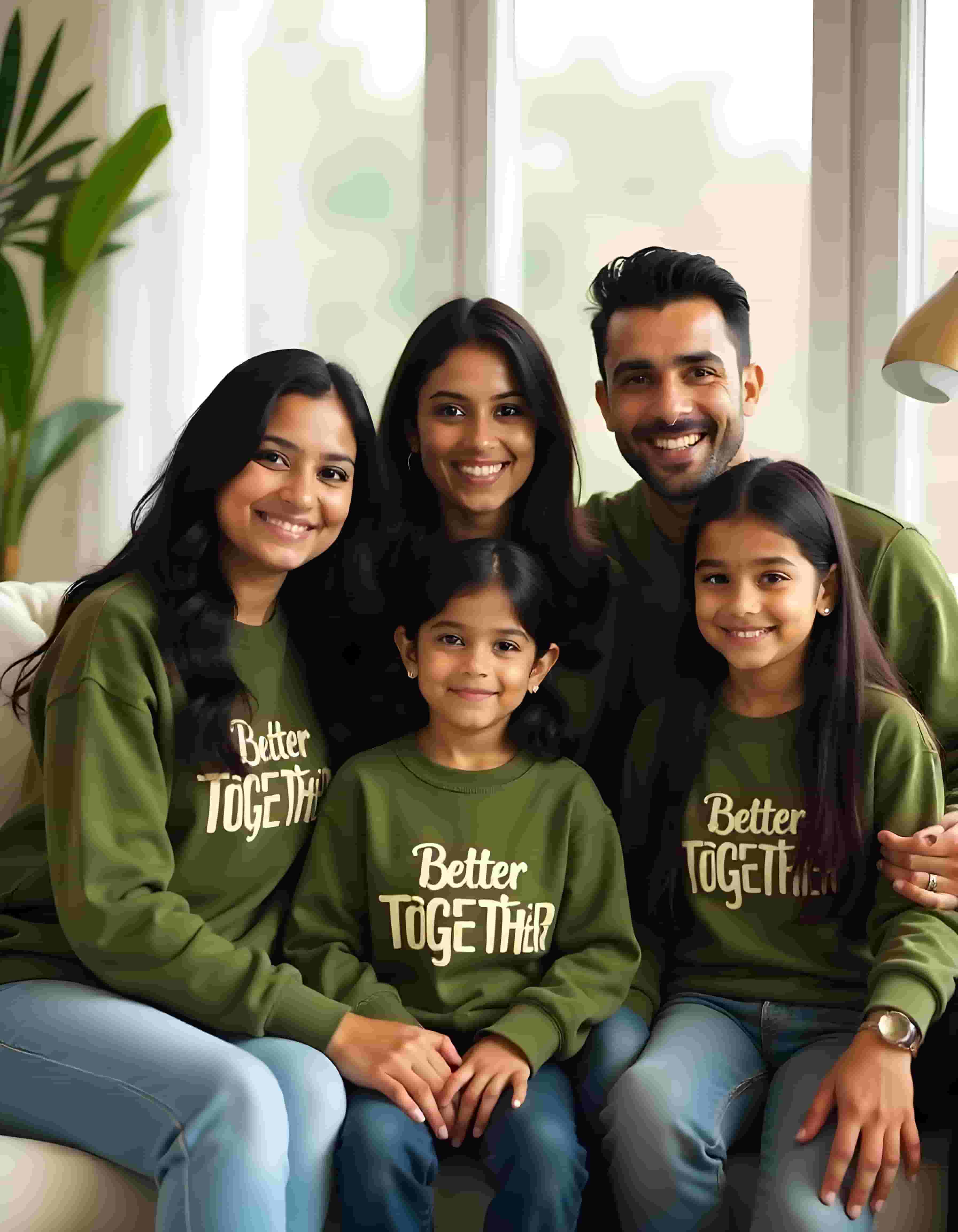 Better Together Family Friends Sweatshirts