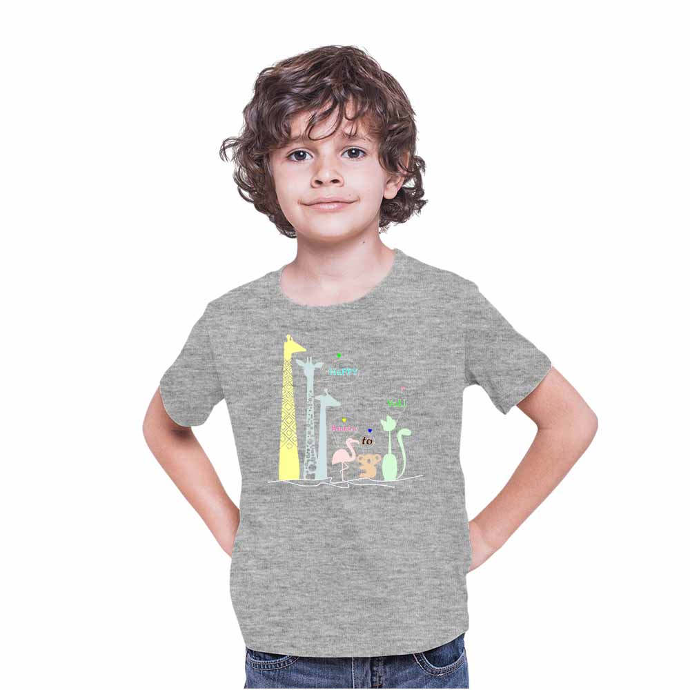 4rd Birthday Jungle Theme Kids T-shirt