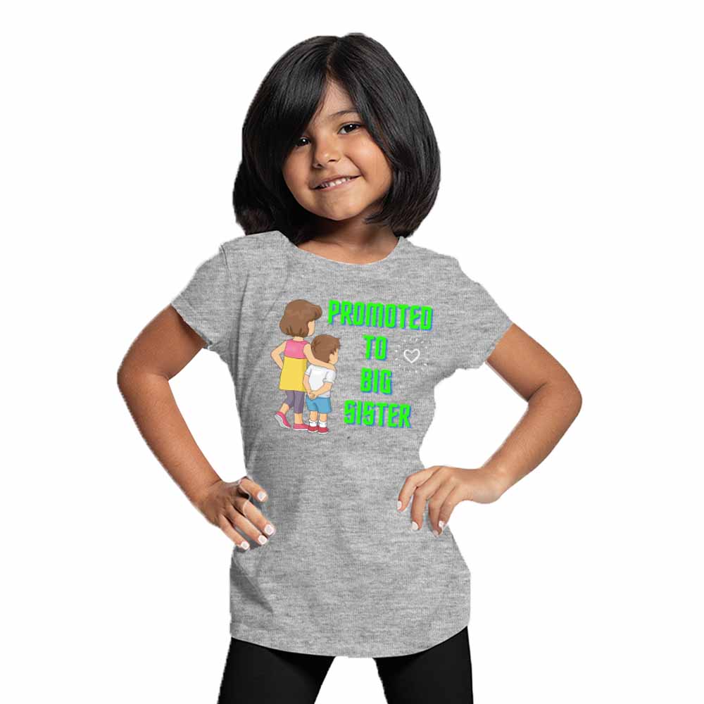 Big Sister Cartoon Design T-Shirt