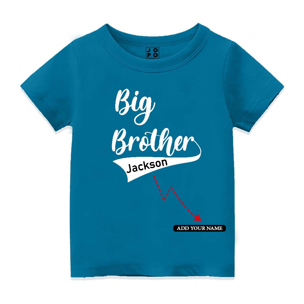 Big Brother Name customized Kids T Shirt