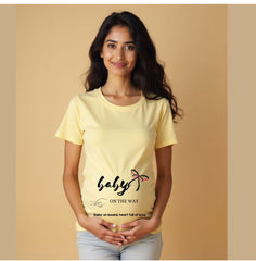 Baby On the Way Maternity Tshirts for mommy