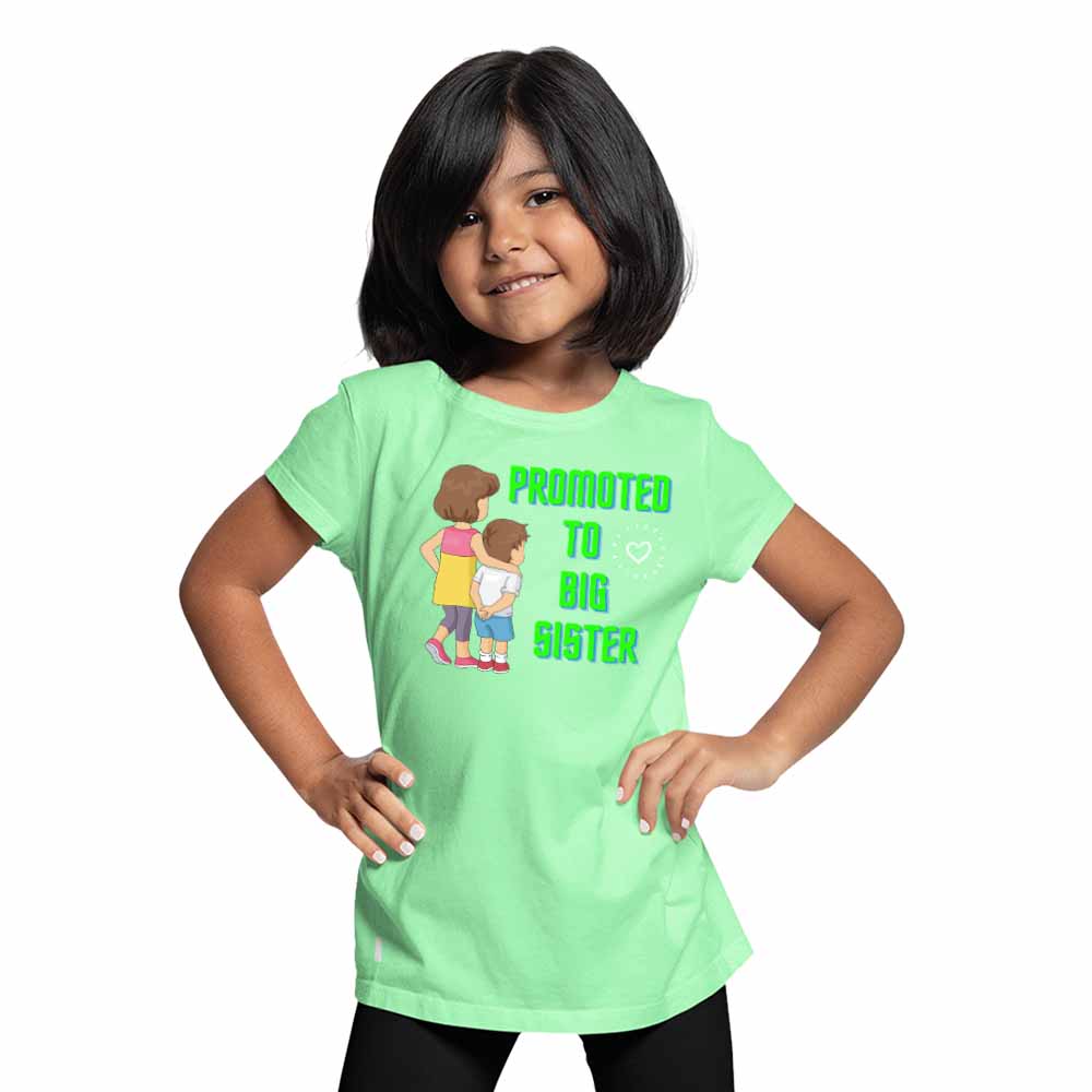Big Sister Cartoon Design T-Shirt