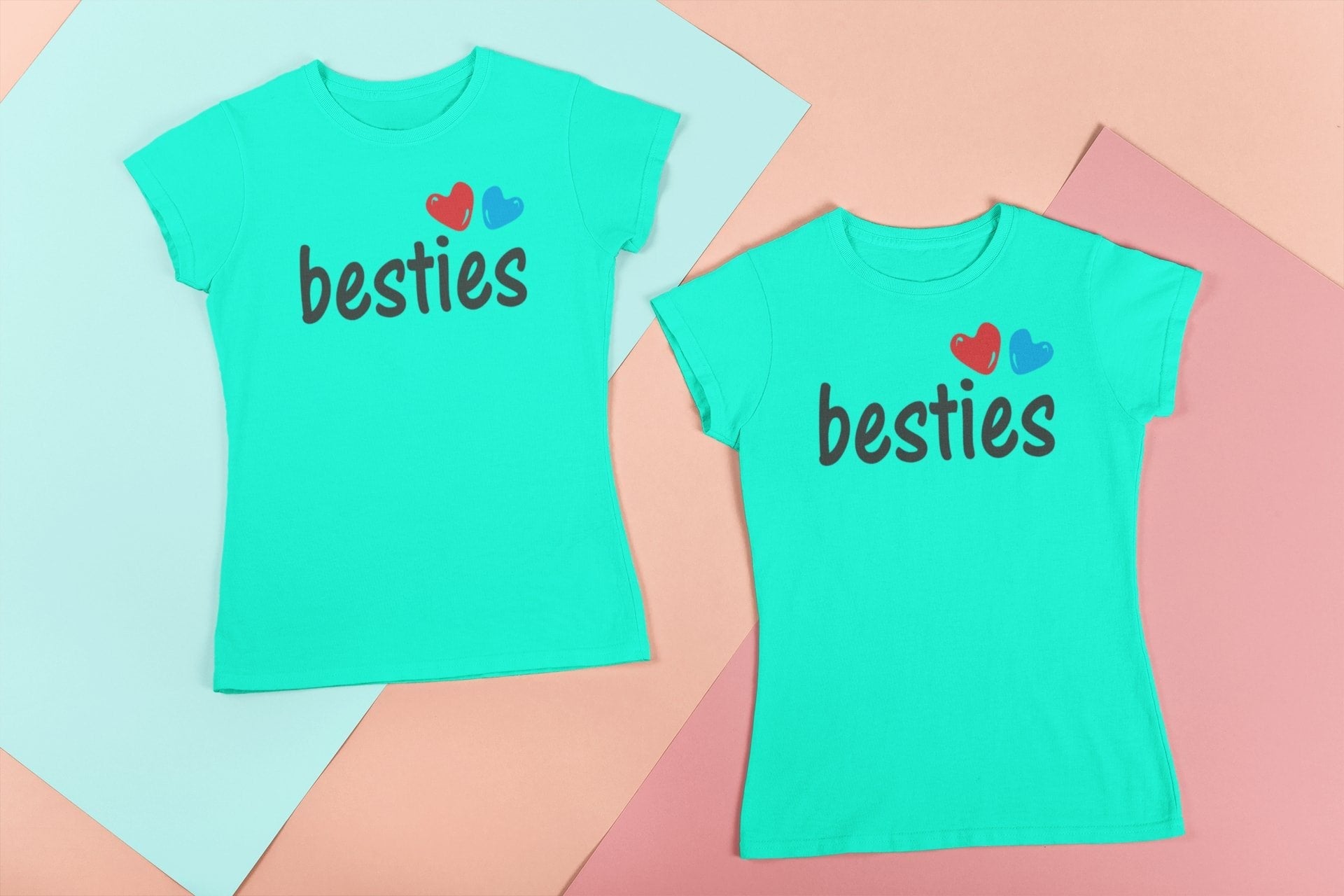 Besties Tshirts for Girls