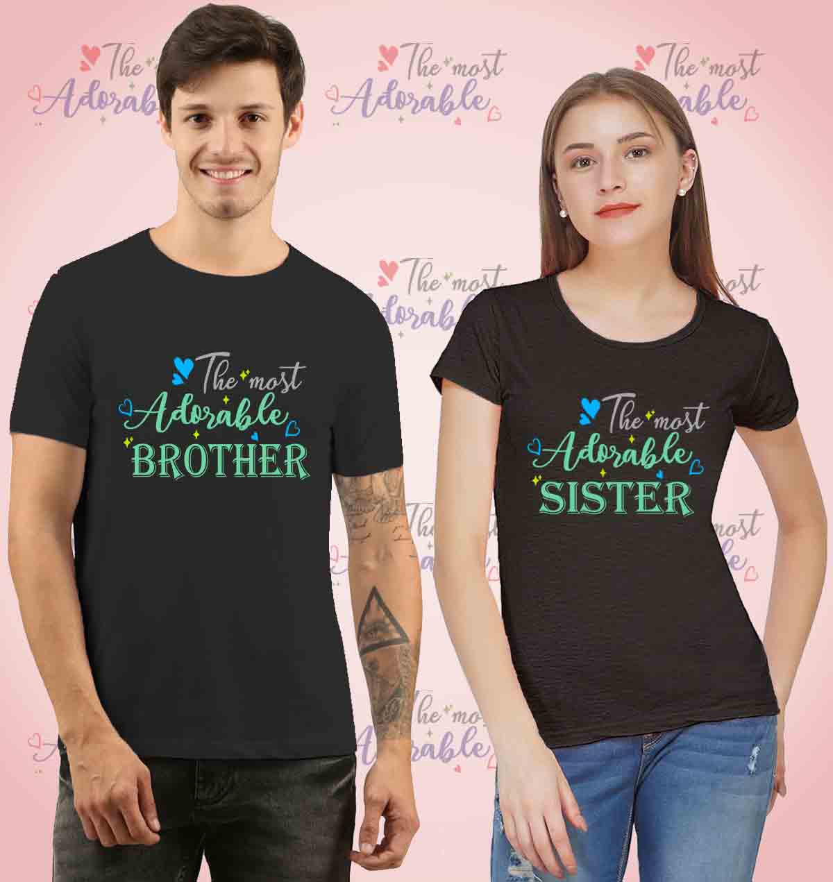 Celebrate Rakhi 2025 with the Most Adorable Brother & Sister Matching Tees