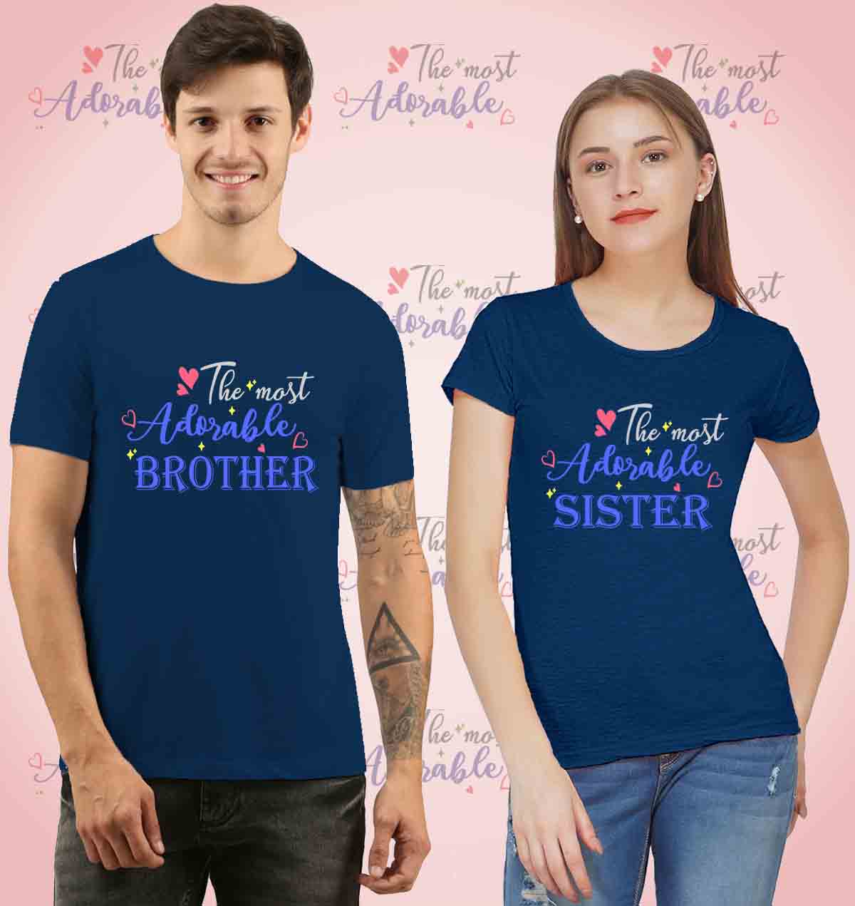 Celebrate Rakhi 2025 with the Most Adorable Brother & Sister Matching Tees