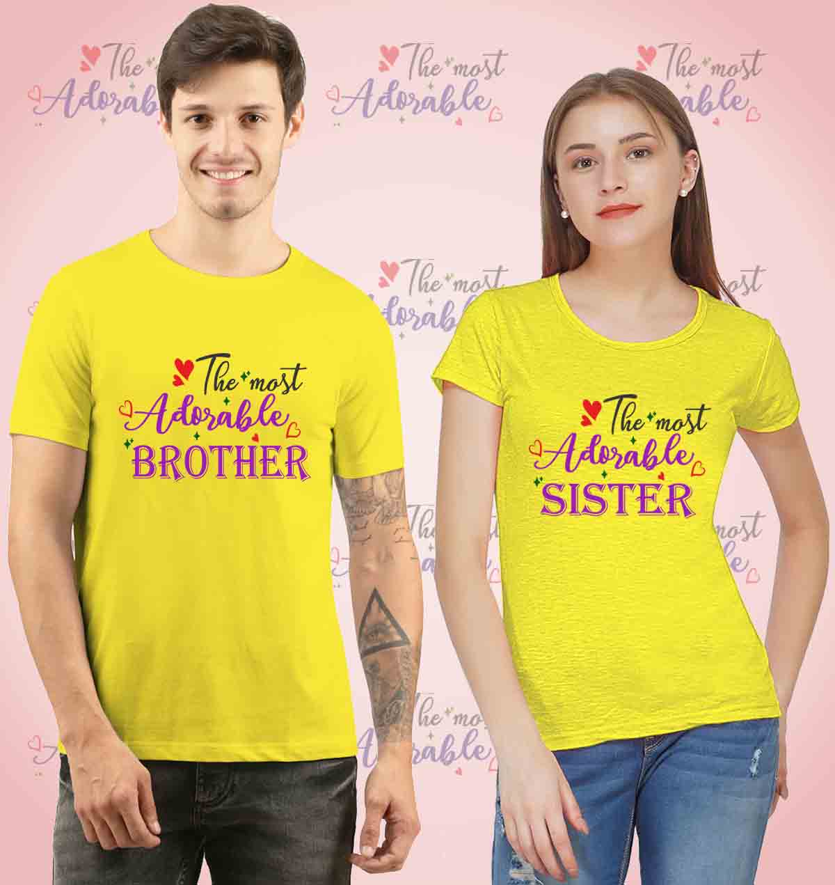 Celebrate Rakhi 2025 with the Most Adorable Brother & Sister Matching Tees