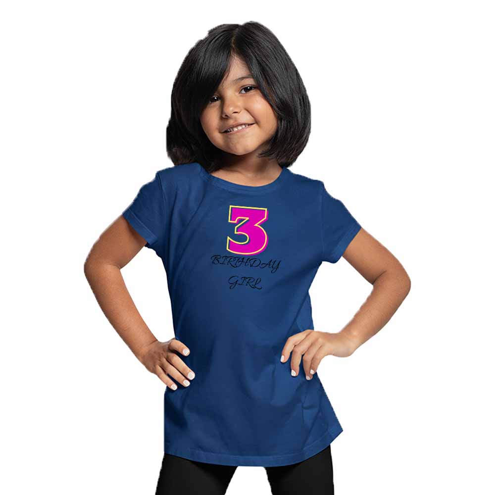 3 Birthday Theme Kids T-shirt