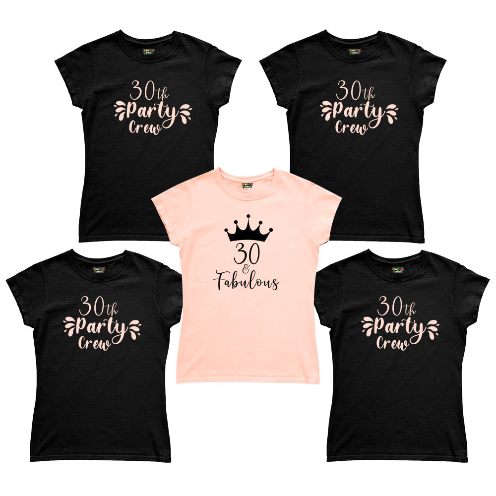 30th Birthday Milestone T Shirts
