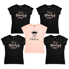 30th Birthday Milestone T Shirts