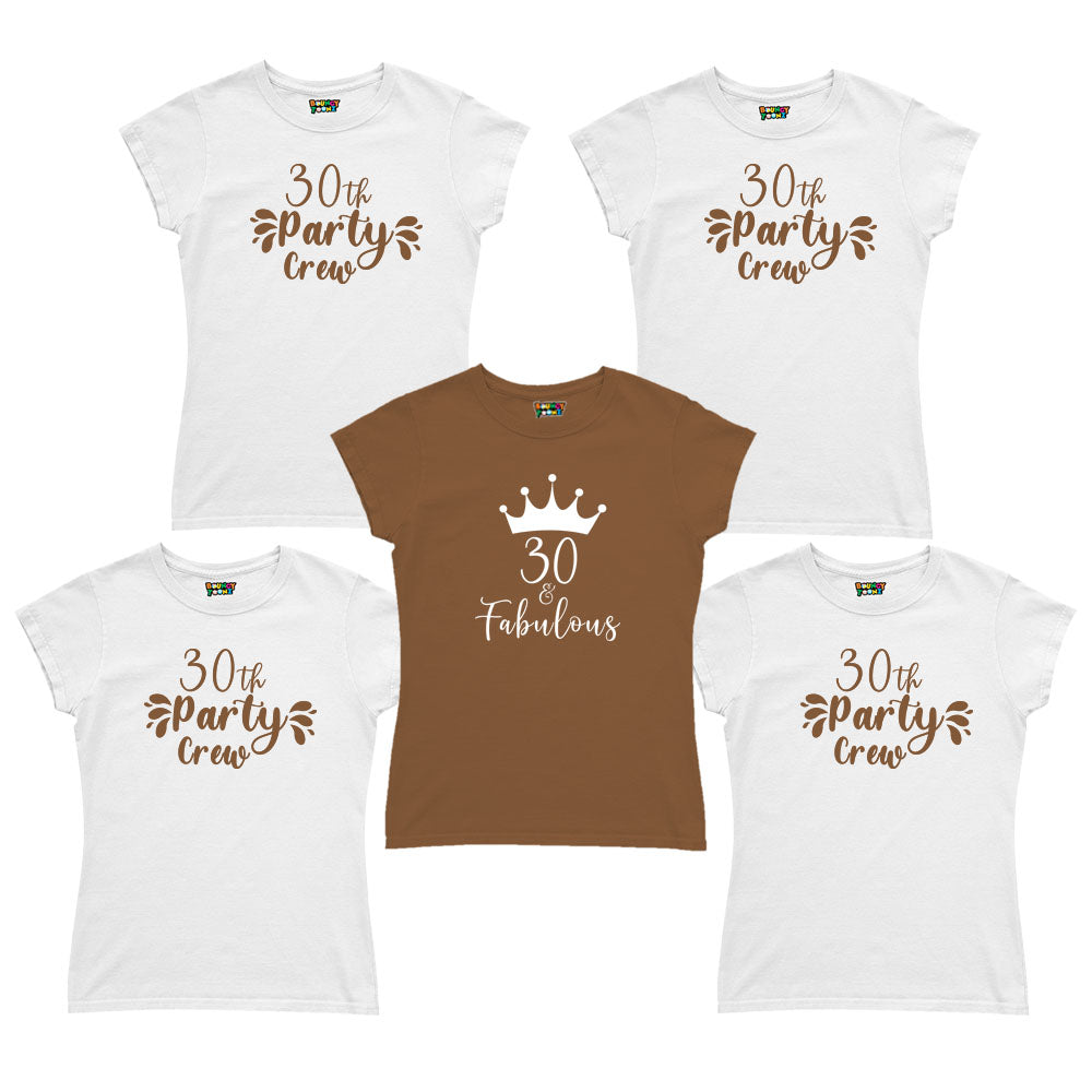 30th Birthday Milestone T Shirts