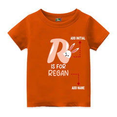 Alphabet R Customised T Shirt