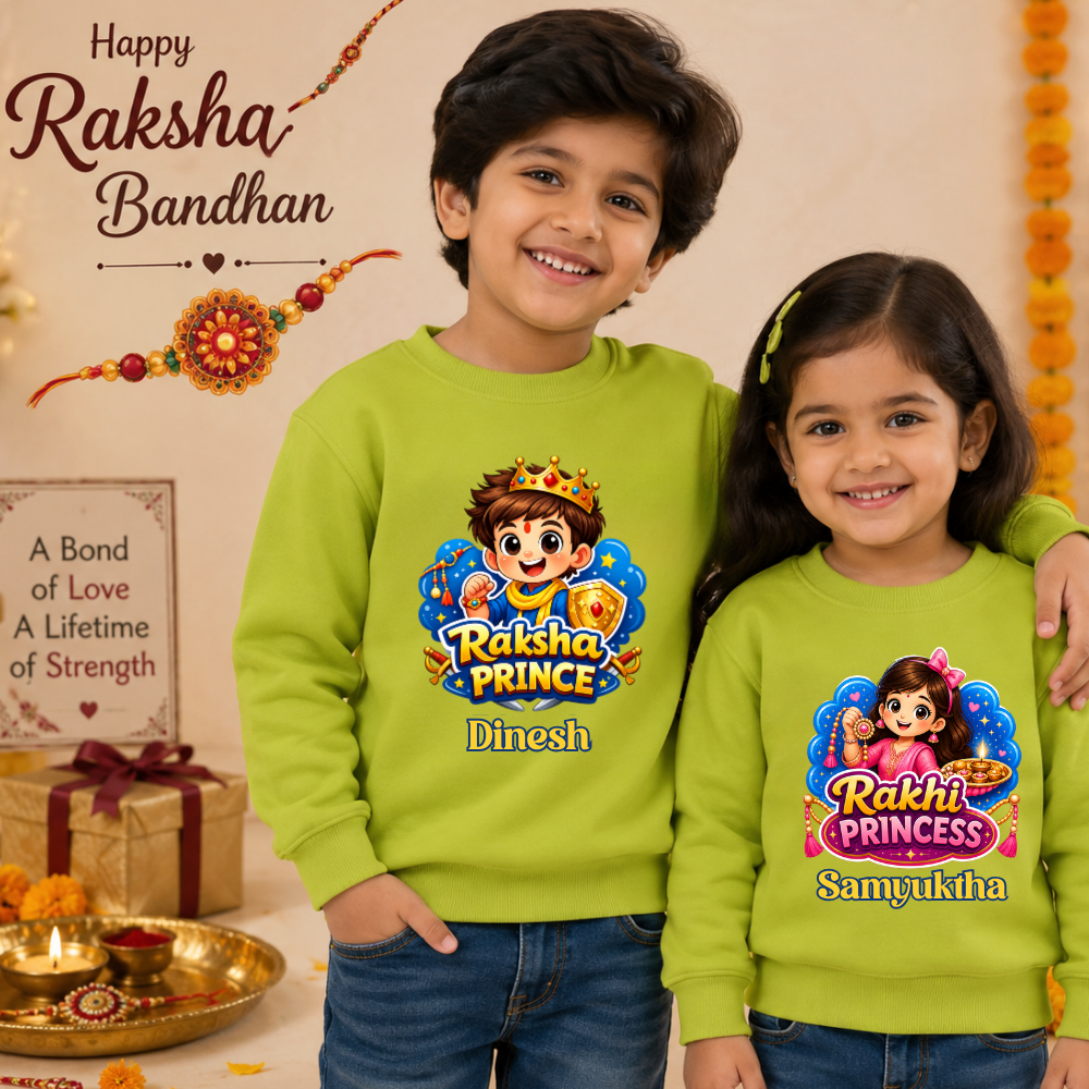 Brother Sister Forever Matching Sweatshirt