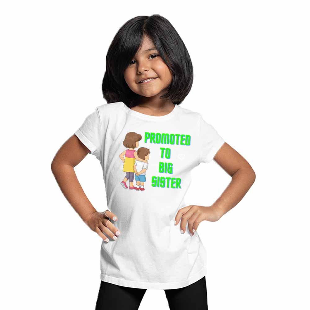 Big Sister Cartoon Design T-Shirt