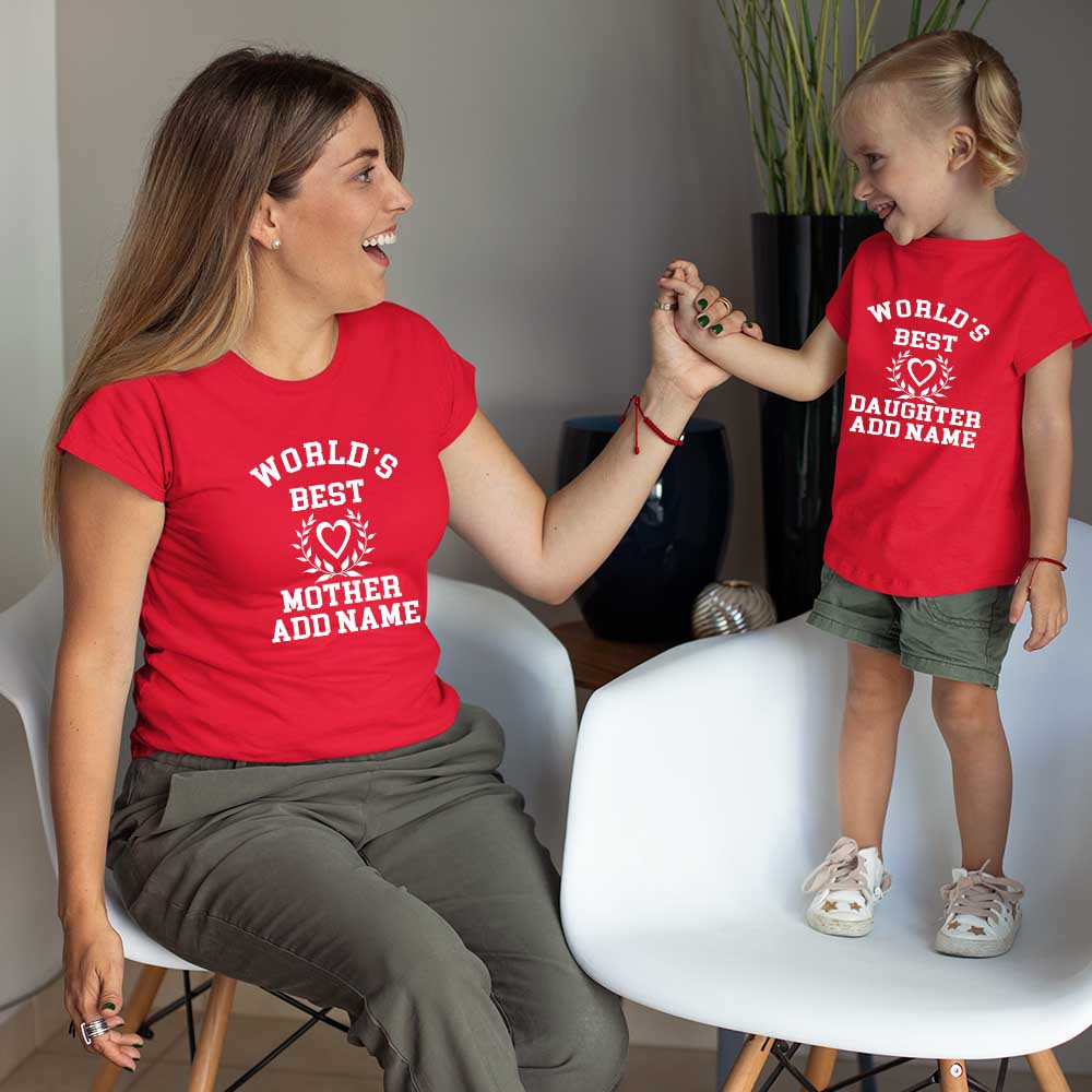 Best Mother-Best Daughter Customized Name