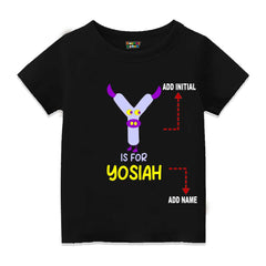 Alphabet Y Customised T Shirt