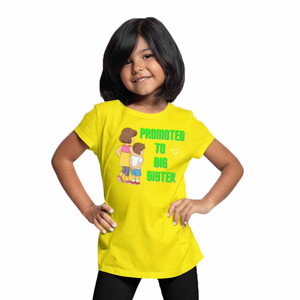 Big Sister Cartoon Design T-Shirt